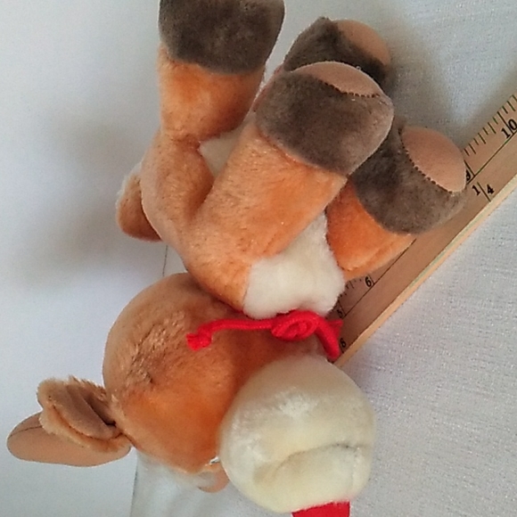 Emotions vintage plush reindeer stuffed animal toy 1984 - Picture 2 of 12
